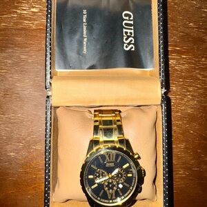 GUESS Gold Tone Men's Watch